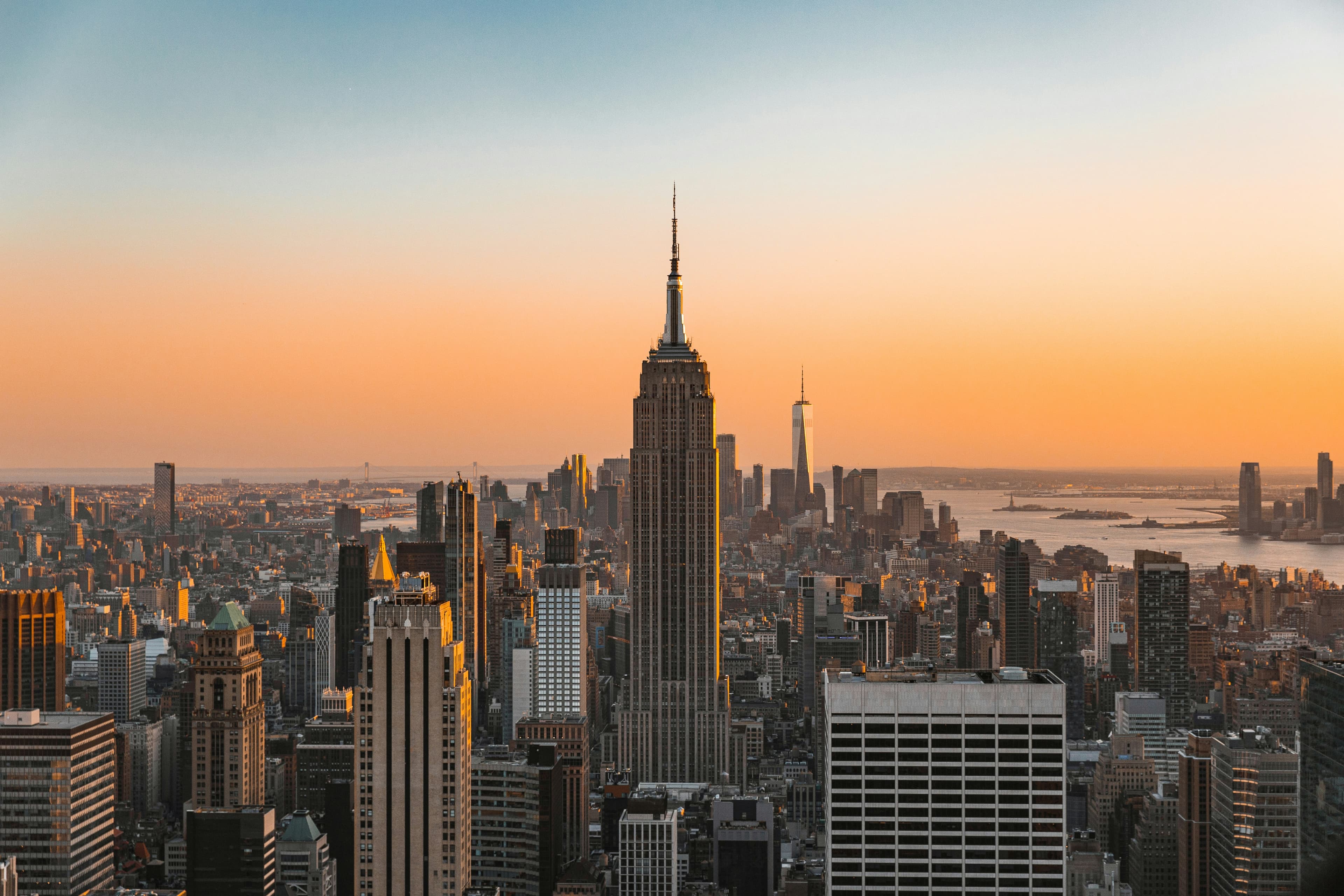 New York City skyline with the Empire State Building